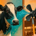 El arte de enfriar a las vacas: la ciencia detrás de la humectación y ventilación forzada