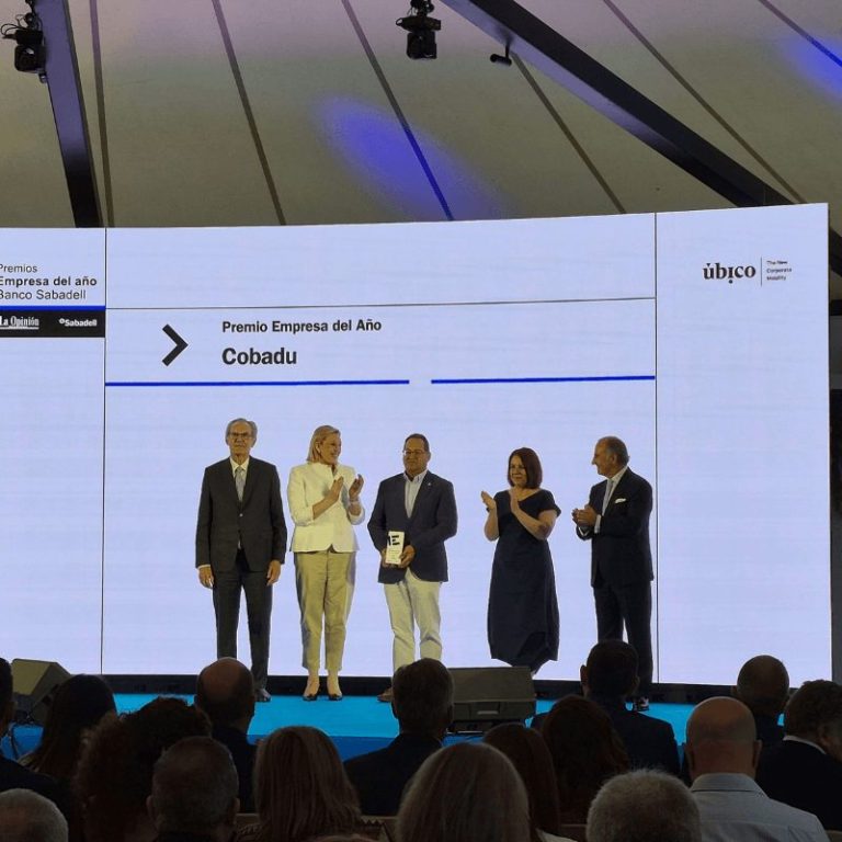 COBADU recibe el Premio Empresa del Año de Castilla y León